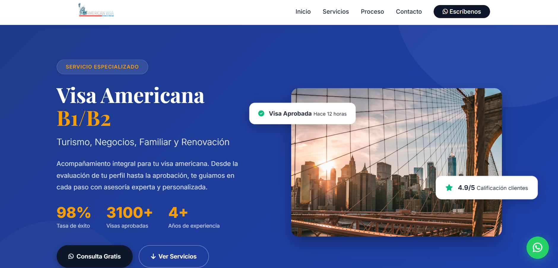 American Visa - Services